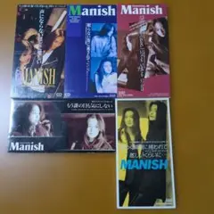 MANISH　CDシングル５枚セット