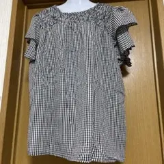 新品未使用　袖フリルチュニック　4XL
