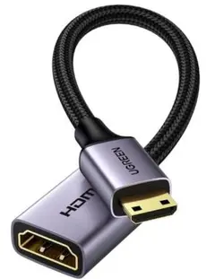 UGREEN Mini HDMI オス to HDMI メス 変換 ケーブル