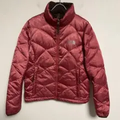THE NORTH FACE 中綿ジャケット レッド レディース S（M相当）