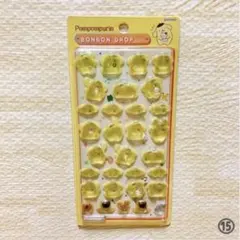 ⑮ポムポムプリン ボンボンドロップシール 2枚で1700円 立体シール