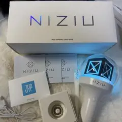 NiziU 公式ペンライト　メッセージカード&銀テープ付き