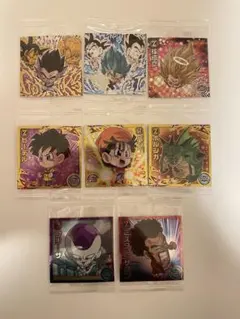 ドラゴンボールウエハース　ベジット　ゴテンクス　8枚セット