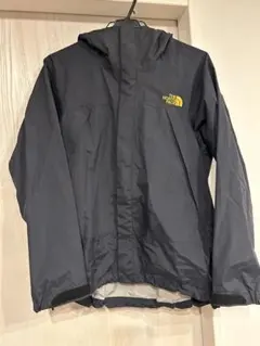 THE NORTH FACE ナイロンジャケット　ドットショット　黒×黄色