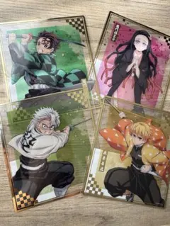 鬼滅の刃 アニプレックスオンラインくじ クリア色紙 クリアファイル