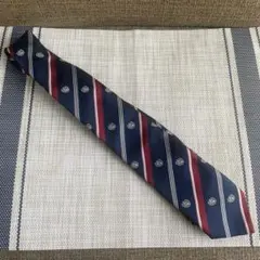 EAST BOY ネクタイ ネイビー ストライプ