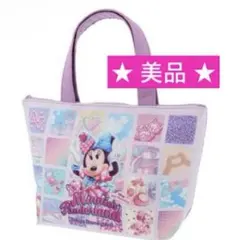 美品★ミニーファンダーランド パルパルーザ スーベニア ランチケース バッグ