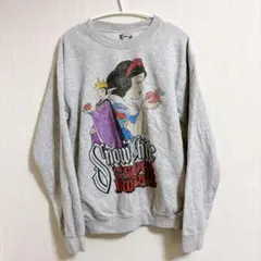 Disney ディズニー　白雪姫トレーナー グレー【S】