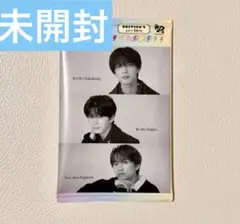 なにわ男子　アシンメトリー　トレカ　高橋　長尾　藤原　新品未開封