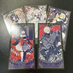 にじさんじ タロットカード 月ノ美兎 葛葉 健屋花那 星川サラ 相羽ういはセット