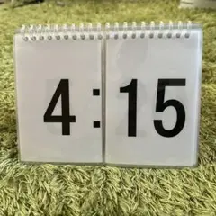 ハンドメイド★時刻案内表示板★バス添乗員