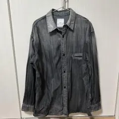 Lui's ヴィンテージライクダンガリーシャツ デニムシャツ