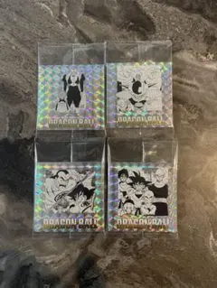 ドラゴンボール ホログラムシール 4枚セット
