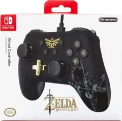 Switch 有線コントローラー ゼルダの伝説 ブレスオブザワイルド 並行輸入品