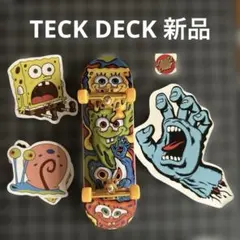 TECK DECK テックデッキ US指スケ スポンジボブ×サンタクルーズ 新品