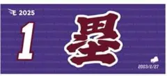 東北楽天ゴールデンイーグルス 宗山塁 タオル