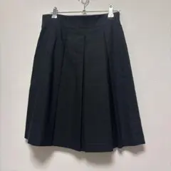 ROPE ロペ スカート プリーツ ブラック コットン シンプルのサムネイル