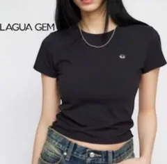 LAGUA GEM 半袖Tシャツ ブラックのサムネイル