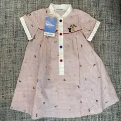 familiar チェック柄 ワンピース 90 新品タグ付き