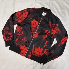 【希少】ZARA ボタニカル柄 ブルゾン ジャケットMサイズ 川村壱馬着用