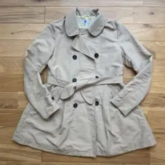 ユニクロ トレンチコート ベージュ 女の子 150