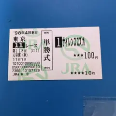 2025年最新】サイレンススズカ 馬券の人気アイテム - メルカリ