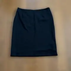 美品◼️グリーンレーベルリラクシング◼️ 黒 タイトスカート サイズ:38 毛