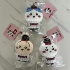 ちいかわ ハチワレ うさぎ 韓国 球団コラボ LG Twins マスコット