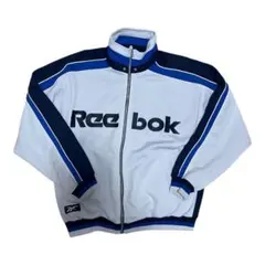 90s Reebok リーボック トラックジャケット 刺繍ロゴ