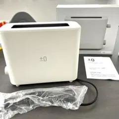 ±0（プラスマイナスゼロ） 1枚焼き ポップアップトースター XKT-V030のサムネイル