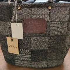 Dakota チェック柄　ショルダートートバッグ