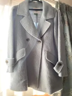 aquagirl/ l’epicerieライトブルー ピーコート