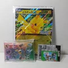 ピカチュウジャンボポケカ　ルカリオピック　マルチケース