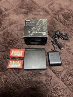 GAME BOY ADVANCE SP 本体 カセット付き