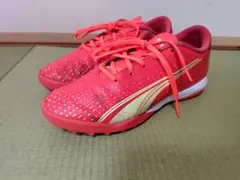 プーマ ジュニア キッズ ウルトラ プレイ TT + MID 24.0cm