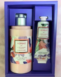 Herbae par L'Occitane ボディミルク ハンドクリーム セット