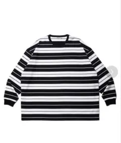 COOTIE Supima Border Oversized L/S Tee L