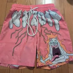 グラフィックショートパンツ リップンディップ風