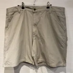 大人気 カーハート メキシコ製 ペインター ショートパンツ ベージュ 40のサムネイル