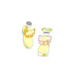 レインボーキャンディバズリウムイエロー　シューズ