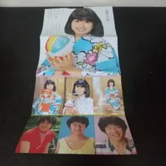 河合奈保子『ブロマイド』Kawai Naoko 昭和アイドルグッズ 激レア お宝