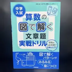 中学入試 算数の図で解く文章題実戦ドリル