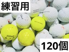 練習用 タイトリスト PRO V1 年式混合 120個　　カラー混合