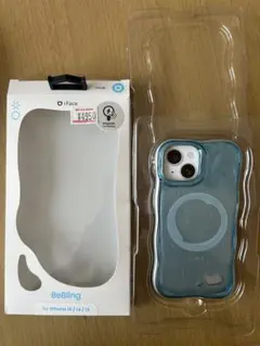 iFace BeBling iPhone15/14/13ケース ブルー