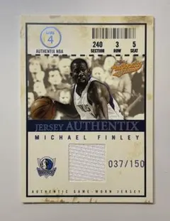 NBA Michael Finley Jersey Authentix 150枚