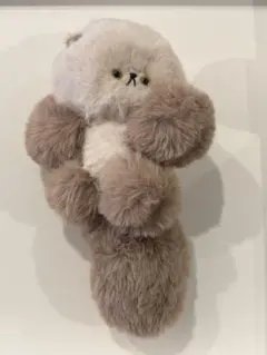 ラッコのぬいぐるみ　マルミミネコ　ハンドメイド