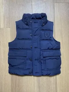 s42 トミーヒルフィガー　キッズベスト　ネイビー　92cm　チェック柄のサムネイル