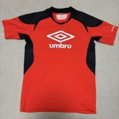 umbro アンブロ フットサル サッカー プラクティス Tシャツ 赤