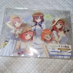 五等分の花嫁 当たり付き缶バッジ ラスト賞 アクリルプレート