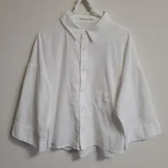 tricot COMME des GARCONS 半袖シャツ ホワイト - メルカリ